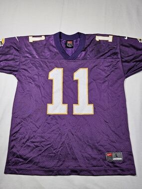 Nike Daunte Culpepper #11 Minnesota Vikings Mesh Jersey Youth Large (14-16)
